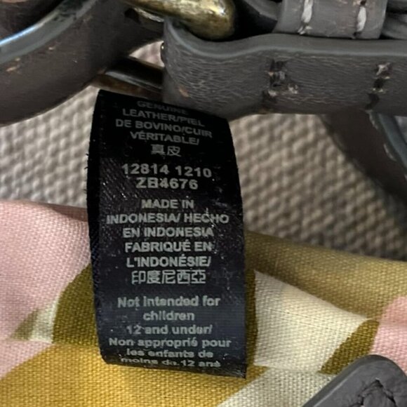 Fossil Bohemian Hippie Brown Leather Morgan Travel Crossbody - Picture 12 of 12